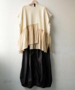 オーガニック80ブロード　スカート